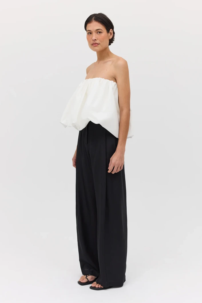 Bianca Spender white top with black pant