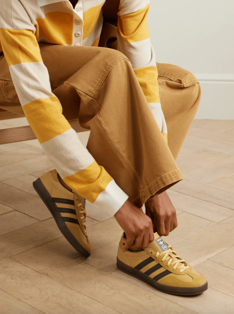 Adidas originals Gazelle nubuck trainers