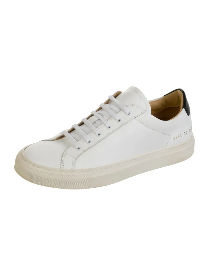 Woman by Common Projects leather trainers