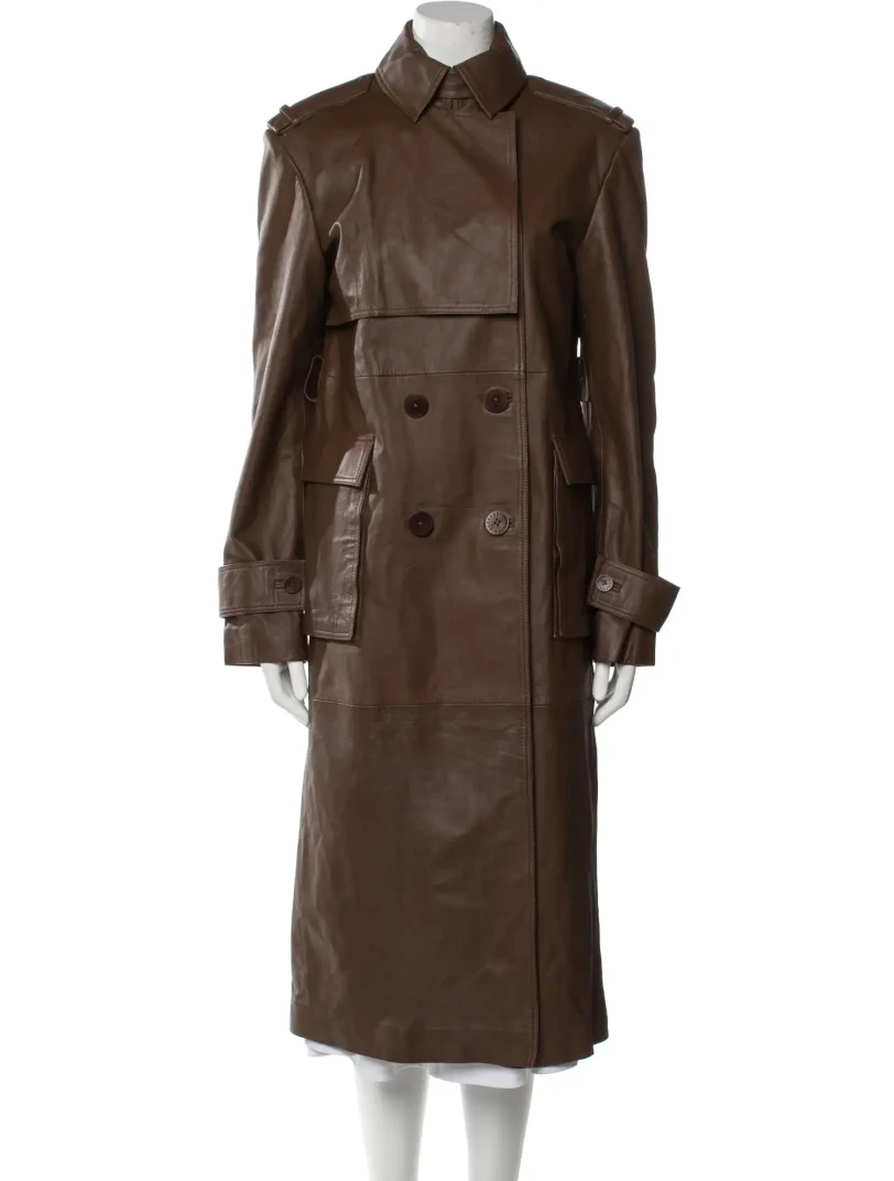 Remain Birger Christensen leather trench coat