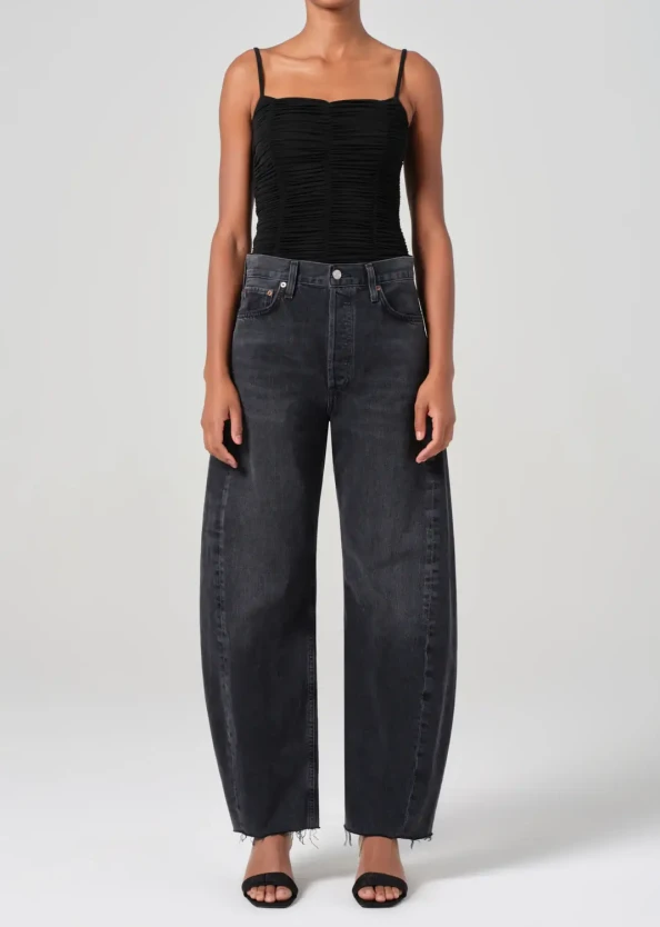 Agolde luna high rise tapered jeans