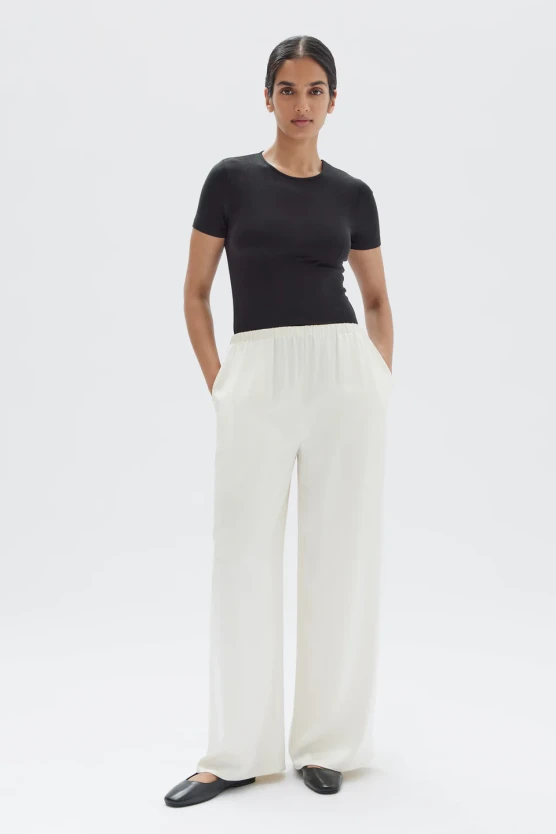 Assembly Label  Ena silk pant