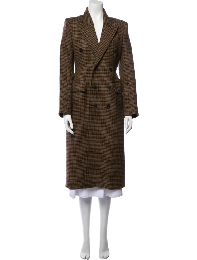 Balenciaga brown coat