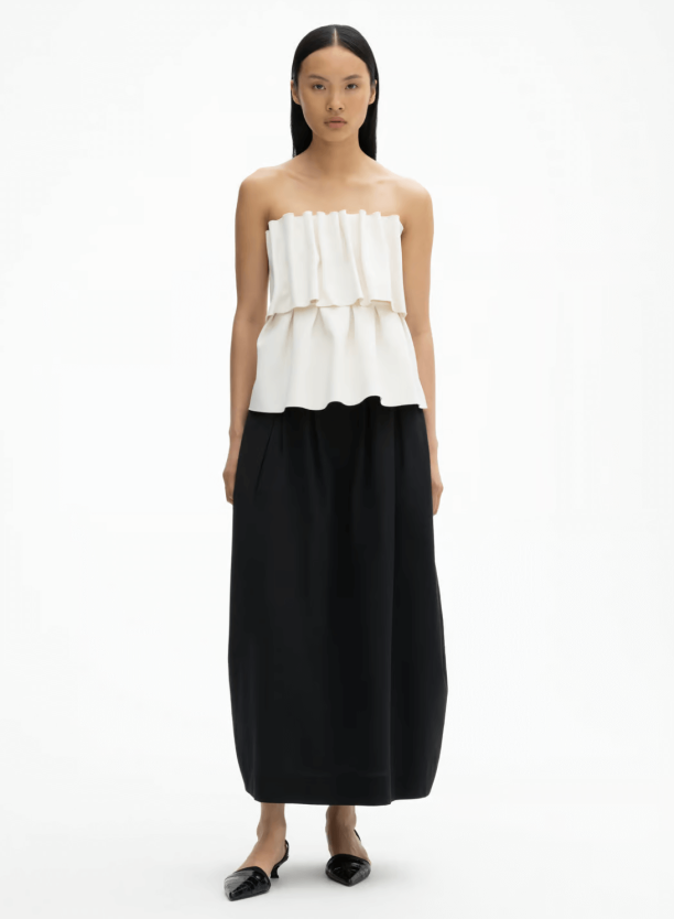 House of Dagmar Sculpted tube top