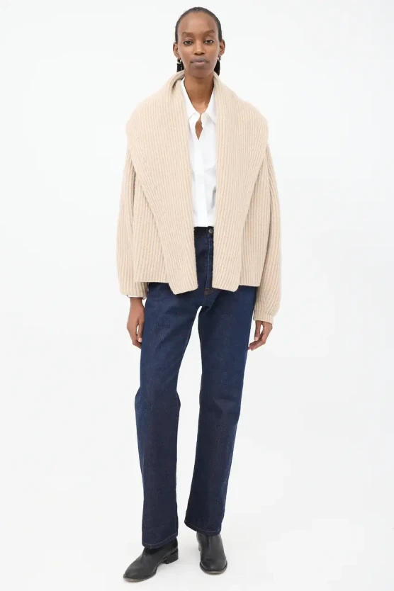 Jil Sander beige jumper