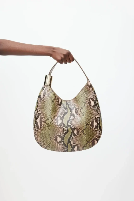 Jimmy Choo snake skin bag