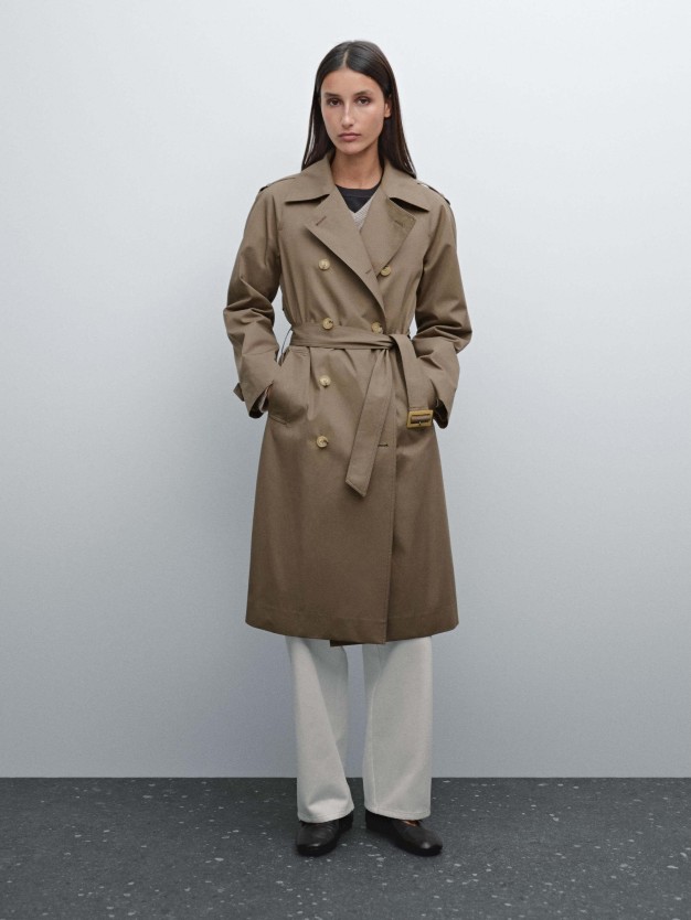 Massimo Dutti trench coat