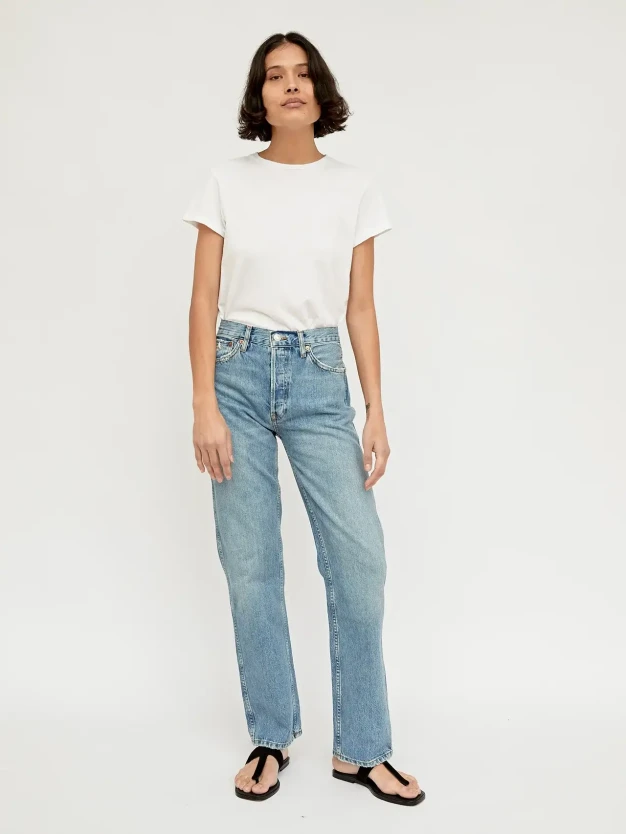 RE/DONE high rise loose jeans