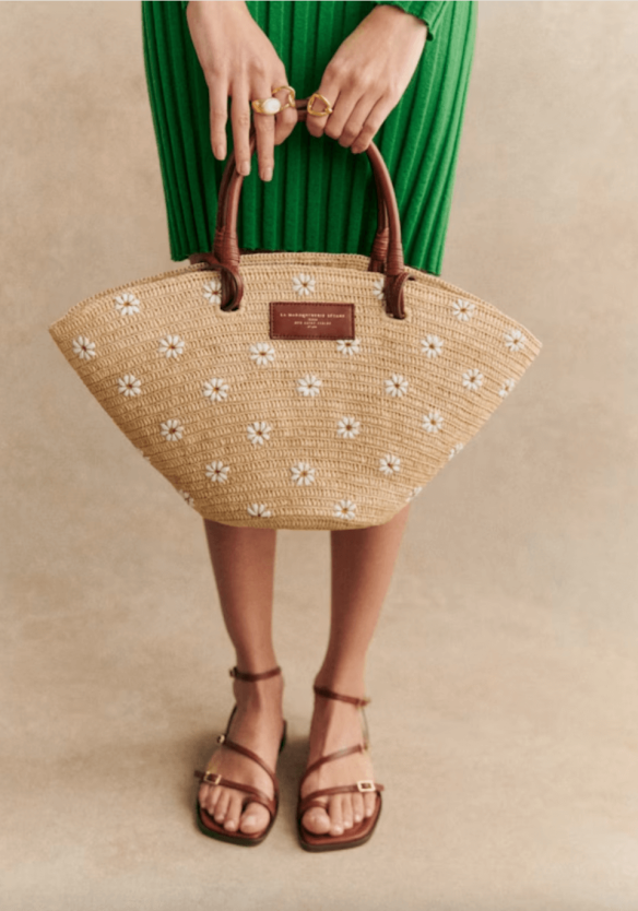 Sezane basket bag