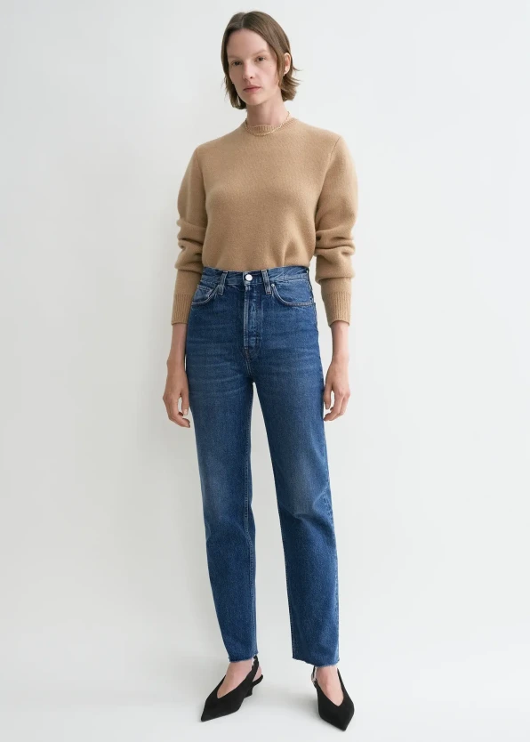 Toteme classic cut straight leg jeans