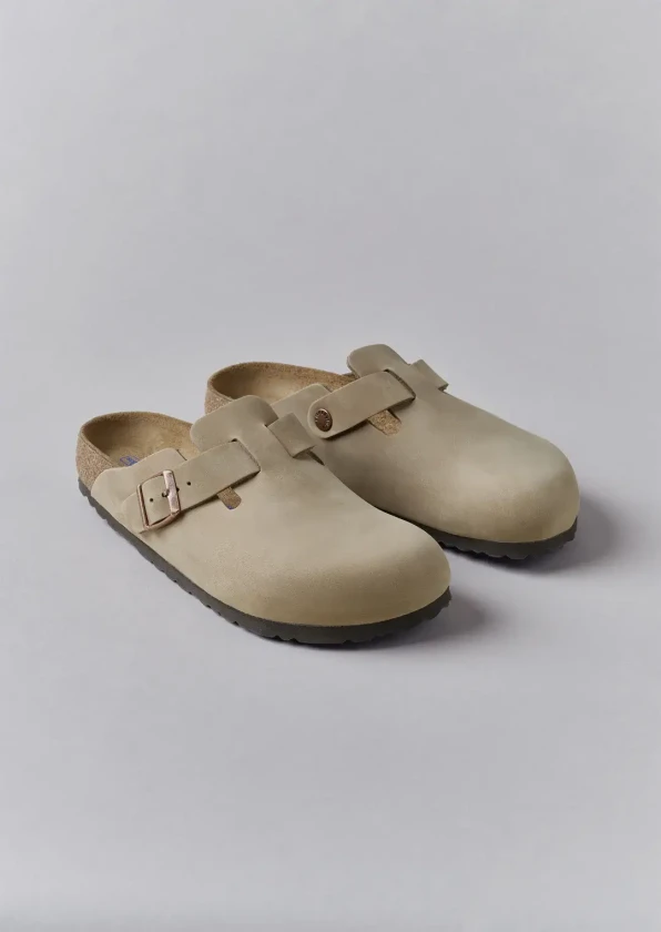 Birkenstock Boston oiled leather clogs