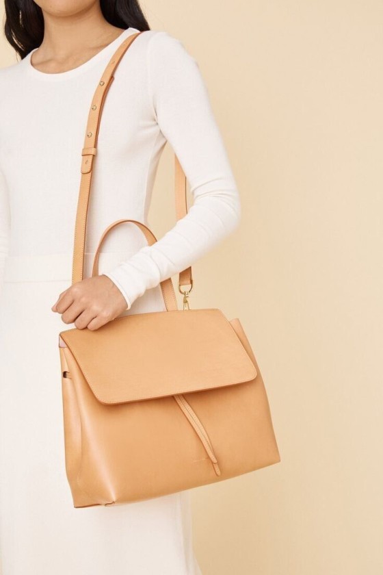 Mansur Gavriel lady bag Camello / Rosa Tan