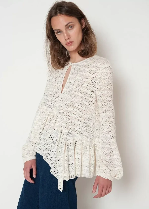 Rachel Comey lace asymmetrical top